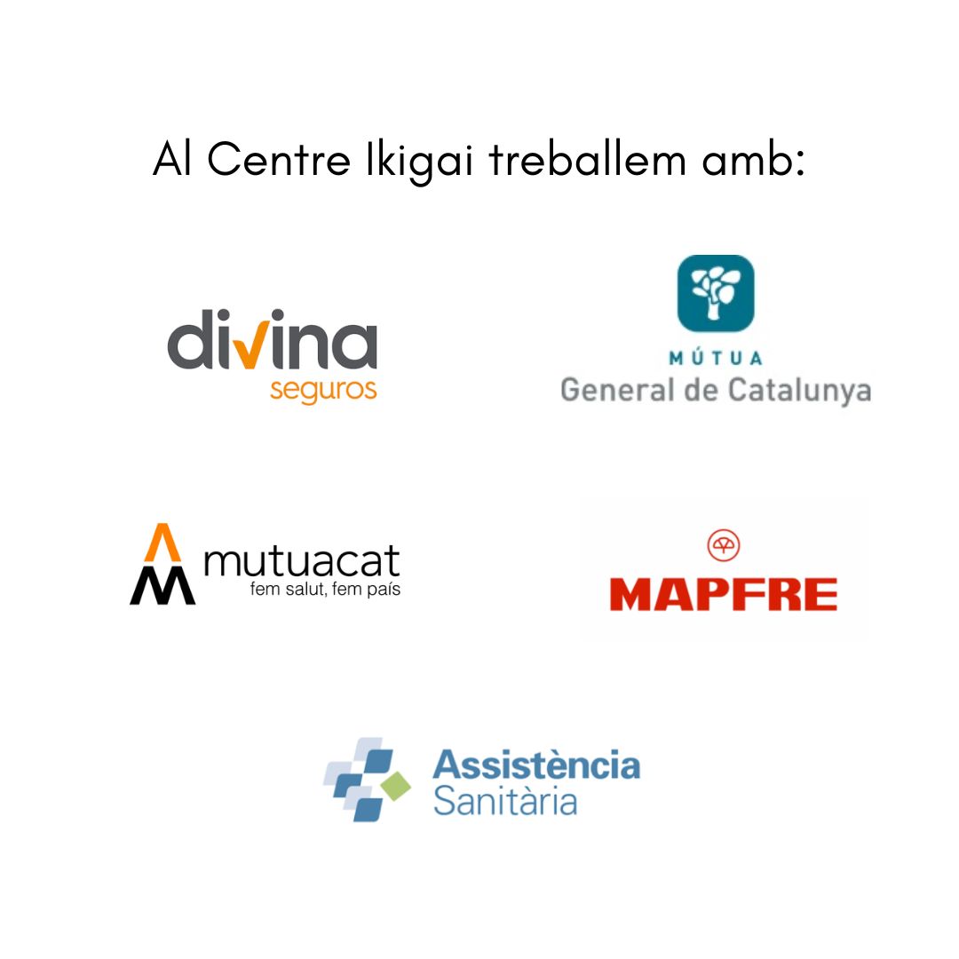 Logos de les entitats amb qui treballa Ikigai