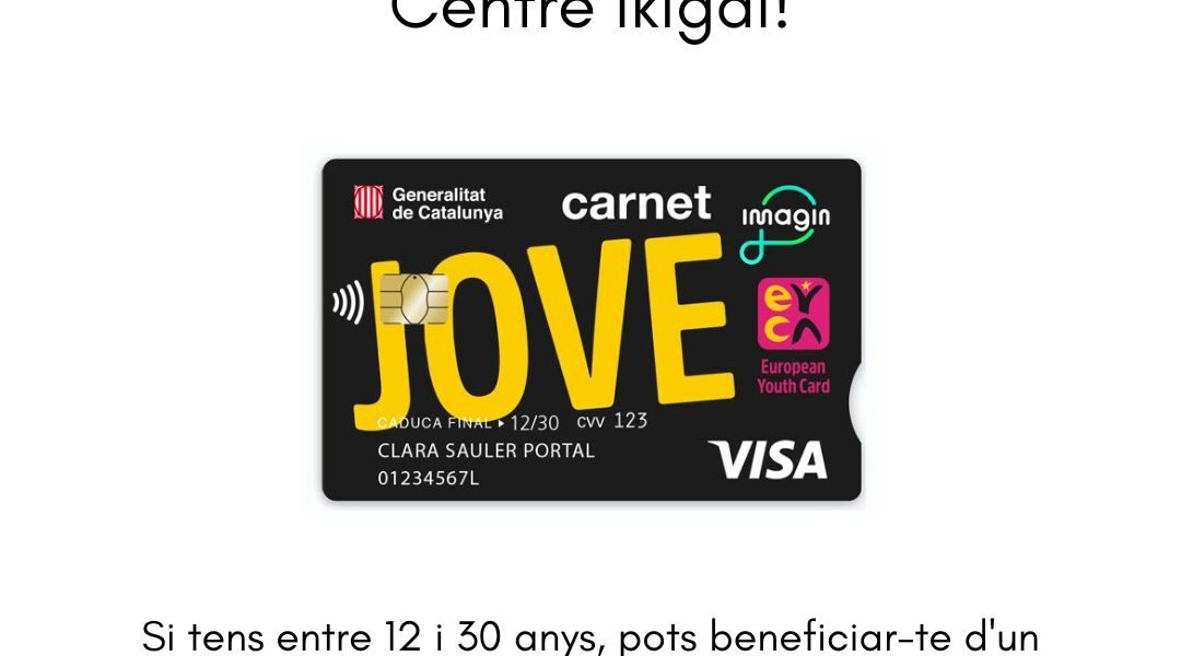 Targeta Carnet jove